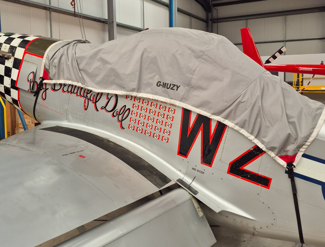 ScaleWings SW-51 Mustang Canopy Cover
